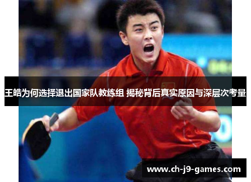 王皓为何选择退出国家队教练组 揭秘背后真实原因与深层次考量 王皓为何选择退出国家队教练组 揭秘背后真实原因与深层次考量